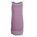 Muzzy Women's Long Nightdress Chemise - Brown