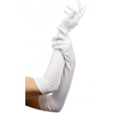 Gloves White Long