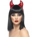 Sequined Devil Horns On Headband