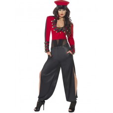 Pop Starlet Costume, Red And Black