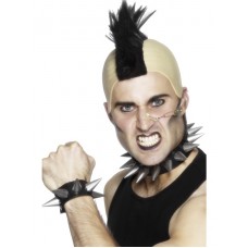 Punk Choker And Wristband