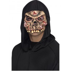 Zombie Skeleton Half Face Mask