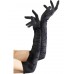 Velveteen Gloves Black