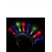 Funky Punk Light Up Mohawk Fibre Optic