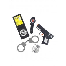 Police Set With Gun