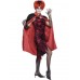 Reversible Cape, Black And Red