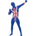 Second Skin Costume, Union Jack Second Skin Costume, Union Jack