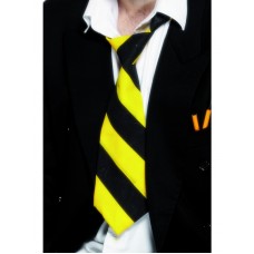 School Tie Yellow And Black