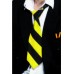 School Tie Yellow And Black