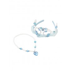 Princess Beaded Tiara And Necklace Set