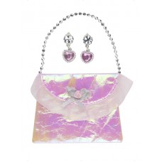 Princess Purse And Ear Ring Set