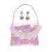 Princess Purse And Ear Ring Set