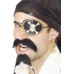 Pirate Satin Eyepatch And Earring