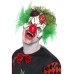 Latex Cut Throat Clown Mask