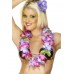 Hawaiian Lei, Purple And Pink
