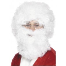 Santa Beard And Wig Set