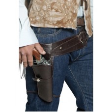 Authentic Western Wandering Gunman Belt And Holster