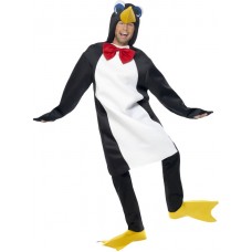 Penguin Costume In White And Black