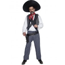 Authentic Western Mexican Bandit Costume