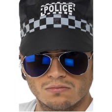 Aviator Specs, Blue Mirror