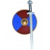 Weapons Set With Sword And Shield