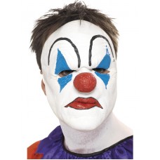 Evil Clown Mask, Foam Latex Evil Clown Mask, Foam Latex
