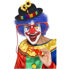 Large Squirting Clown Glasses, Assorted Colours