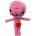 Voodoo String Doll Charm, Pink Love Zulu Doll