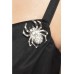 Spider Rhinestone Pin Brooch