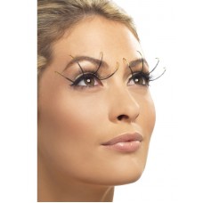 Eyelashes Long With Golden Tips