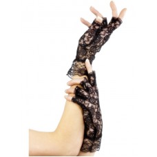 Fingerless Lace Gloves