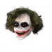 The Joker™ Adult 3/4 Mask W/hair                             