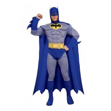 Dlx M/c Batman - Adult                                         