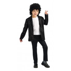 Mj Blk Sequin Billy Jean Jacket                                