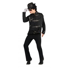 Mj Deluxe Bad Blk Buckle Jacket                                