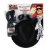 Mj Wig Glove Hat And Glasses Kit                               