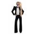 Lady Gaga Tuxedo     