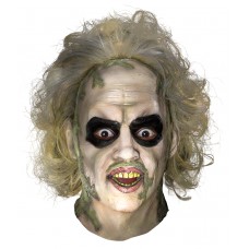 Beetlejuice™ Overhead Latex Mask W/hair                      