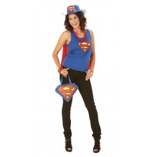 Supergirl Top W/cape                                           