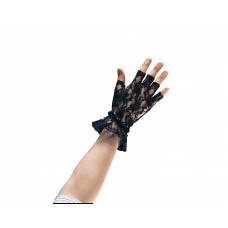 Lace Fingerless Gloves                                         