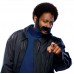 Black Moustache And Sideburns                                  