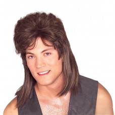 Mullet Wig            Brown                                    