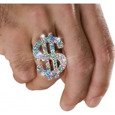 Single Dollar Sign Ring(not Shown)                             