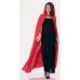 Full Length Hooded Cape        Red                             