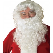 Economy Santa Beard & Wig Set                                  