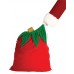 Velvet Santa Bag W/bells                                       
