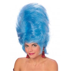 Beehive Wig        Blue                                        