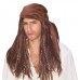Caribbean Pirate Wig W/beads & Rag                             