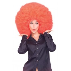 Super Afro Wig   Red                                           