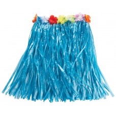 Hawaiian Skirt- Blue Hawaiian Skirt- Blue